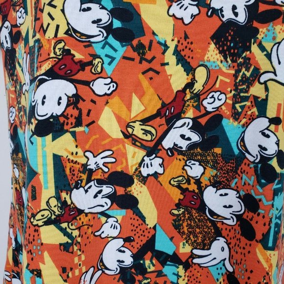 Lularoe Disney XS Classic T Mickey Mouse Orange - Picture 2 of 7